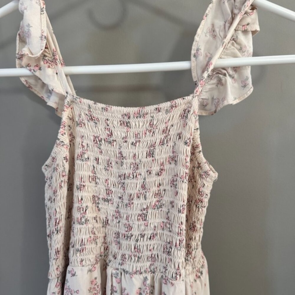Art Class Girls Size 6 Floral Spring or Summer Dress w/ Ruffle Detail